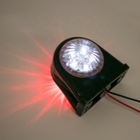 Camion remorque côté lumière 12 LED bateau cadre en plastique 10-30v 12v 24v double faces 12led côté lumière camion remorque côté marqueur