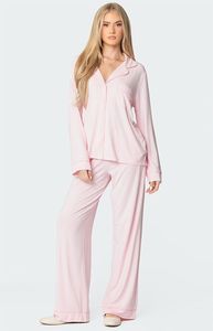Bamboo <b>Pajamas</b> Women Soft Cooling Sleepwear Set <b>Custom</b> Womens <b>Pajama</b> Set Wholesale Private Label OEM ODM <b>Pajama</b> <b>Manufacturer</b> - Product Image 6