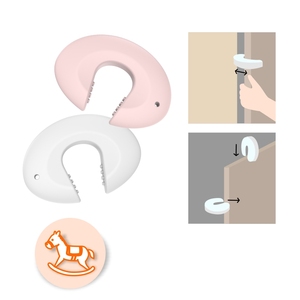 Probebi SD045 Soft Silicone Baby <strong>Door</strong> Pinch Guard Child Safety <strong>Door</strong> Stopper for <strong>Finger</strong> Protection, Baby-Proofing <strong>Door</strong> Clip - Product Image 3