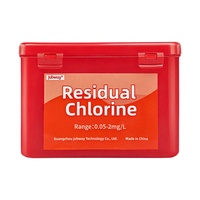 Kit de test du chlore résiduel JUBWAY (Modèle B30-30) 0,05-2 mg/L Méthode DPD pour le test de la qualité de l'eau potable des piscines 240 tests Réactif