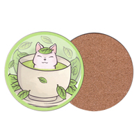 Sous-verre en bois MDF personnalisé, écologique, motif dessin animé, pour café, bière, boissons, impression couleur HD, échantillons gratuits