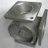 Válvulas de Bola de Confluencia de 3 Vías Modulantes Manuales de Acero Inoxidable Estándar EN de Fábrica, Accesorios para Tuberías de Líquidos Químicos OEM DN15 Baja Presión