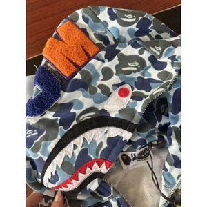 2026 High Quality Camouflage Shark <b>Zip</b> <b>up</b> Hoodies 100% Cotton Sweatshirt Full <b>Zip</b> HoodieMen Women Unisex Streetwear - Product Image 4