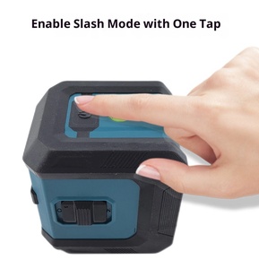Niveau laser de qualité industrielle personnalisé en usine, petit instrument de niveau 2 lignes de lumière verte portable de haute précision - Product Image 5
