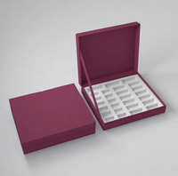 Boîte d'emballage magnétique rigide en papier carton recyclable de taille définie par l'utilisateur boîte cadeau magnétique pliable de luxe avec couvercle magnétique