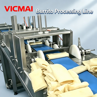 Ligne de production automatique de tortillas, rouleaux de printemps et burritos – Machine tout-en-un pour la fabrication de feuilles de pain plat à haut rendement