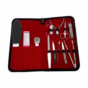 Kit d'instruments de manucure et pédicure de qualité supérieure, coupe-ongles, repousse-cuticules, pinces, instruments de beauté, ensemble réutilisable - Product Image 2