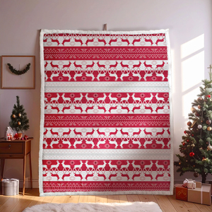 Chăn giáng sinh mềm mại, ấm áp và hoàn hảo để tặng quà có ý thức sinh thái, có sẵn để giảm giá trong kỳ nghỉ tại các Đại siêu thị - Product Image 3