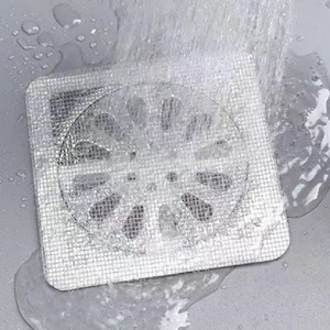 Jutye Drain Sticker Kitchen Anti-clogging Filter Screen Bathroom Sewer <strong>Hair</strong> Filter Sticker Disposable <strong>Shower</strong> <strong>Hair</strong> <strong>Catcher</strong> - Product Image 4
