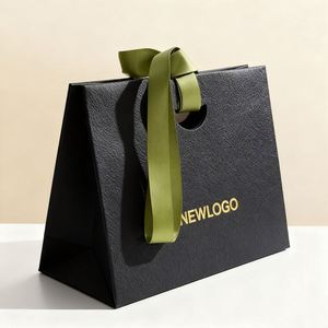 Coffret à bijoux avec tiroirs en papier couché, chaussettes et sacs en papier pour ranger colliers, bagues et pendentifs - Product Image 3