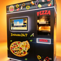 Adaptateur de tension large pour distributeur automatique de pizzas à usage extérieur et à déploiement sur site