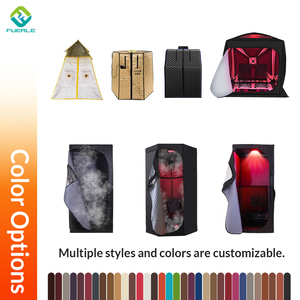 Fuerle hồng ngoại xa phòng tắm hơi Lều 660nm liệu pháp ánh sáng đỏ khô phòng tắm hơi xách tay phòng tắm hơi cho thư giãn và Cai Nghiện - Product Image 6