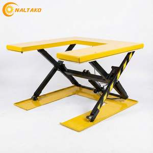 Mesa Elevadora Hidráulica Eléctrica de 2700 kg, Estándar Estadounidense, Tijera Doble Grande, 220V/110V, Plataforma de 1370x2130 mm, Altura Máxima de Elevación de 1500 mm - Product Image 3