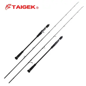 TAIGEK Japan Full Fuji Slow Jigging Rod 6"3 Jig Weight 80-350G 15kgs Sea Slow Pitch Jigging Fishing Rod