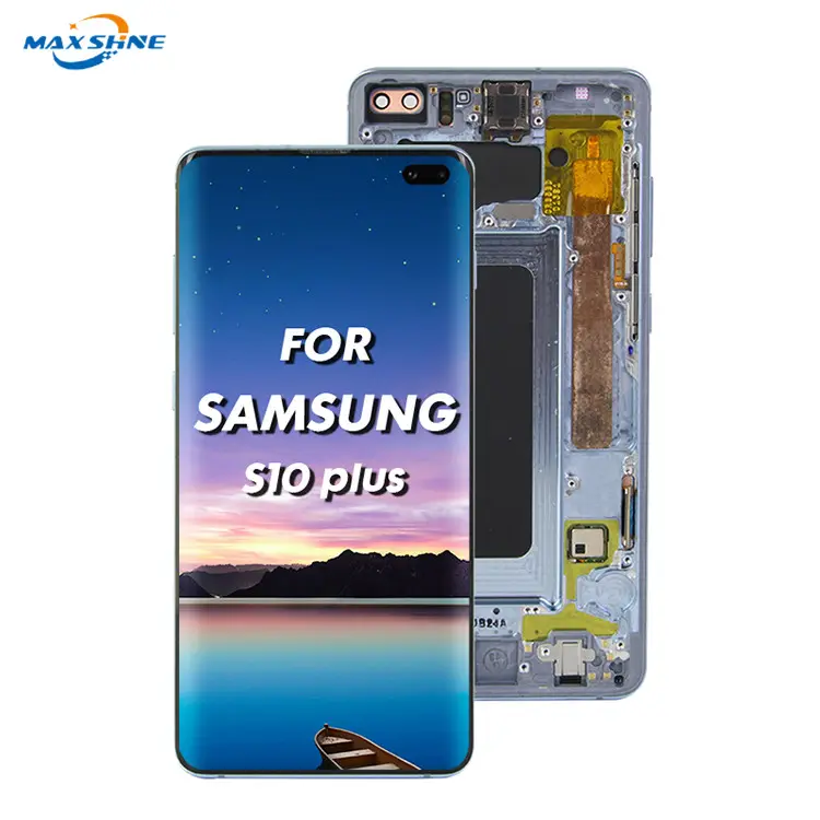 New Arrival Original LCD For Samsung Mobile Phones Touch screen for Samsung Galaxy S10 Plus LCD,for Samsung S10+ Display