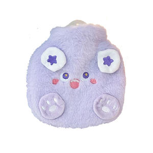 Mignon Petit Monstre En Peluche Rempli D'eau Chaude <span class=keywords><strong>Bouillotte</strong></span> <span class=keywords><strong>Petite</strong></span> Taille Hiver Chaud Sac D'eau Ventre Chauffe-Mains pour Femmes Étudiants - Product Image 5