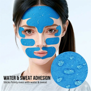 Maschera Personalizzata con Strisce Traspiranti, Antirughe e Rassodante, Maschera al <span class=keywords><strong>Collagene</strong></span> per Lifting <span class=keywords><strong>Viso</strong></span>, Nastro Kinesiologico per <span class=keywords><strong>Viso</strong></span>, Mento e Collo - Product Image 1