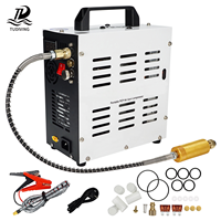 TUDIVING Compresseur d'air PCP compact 12V haute pression 4500Psi 300Bar 30Mpa pour sports de plein air, respirations artificielles, paintball et natation - Meilleures ventes