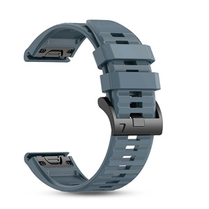 Bracelets de montre intelligente sportifs en silicone à ajustement rapide universel pour Garmin Fenix Series 6X 6 Pro 7X 7 8 22mm 26mm Bracelet Epix Pro 5X - Product Image 3