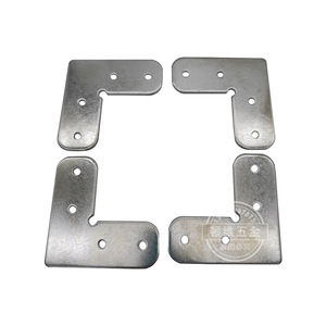 Support d'angle en aluminium, 2 mm, zingué, type standard, pour la décoration intérieure, portes, fenêtres, accessoires de quincaillerie - Product Image 4