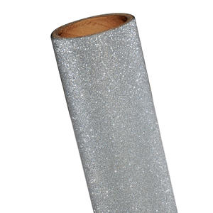 Film d'emballage en plastique de différentes couleurs pour chaussures, vinyle scintillant, laminage brillant, autocollant de voiture, rouleau de film pailleté en aluminium PVC - Product Image 3