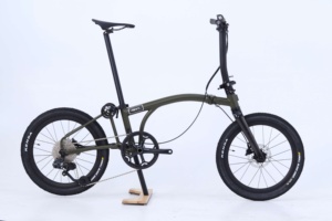 MINT 20 英寸折叠式 Discover 碳纤维车叉 11 速电子变速液压碟刹 Mintparts 三折自行车 Discover 1。 这 - Product Image 1
