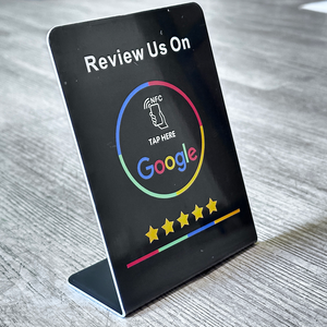 16 yıl fabrika özelleştirilmiş High-<span class=keywords><strong>End</strong></span> PVC NFC kartvizit Tiktok Facebook Google incelemesi için RFID çip 213 215 216 ile - Product Image 2