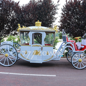 Envío Rápido, Carruaje de Caballos de Lujo Europeo, de 4 Ruedas, para 4-6 Personas, para Bodas, Eventos, Transporte, Turismo y Visitas Turísticas - Product Image 5