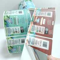 Étiquettes adhésives personnalisées en PVC argenté imperméables pour emballages alimentaires, pizzas et bocaux d'huile d'olive