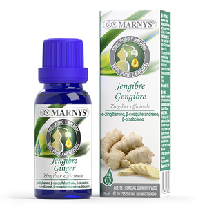 Huile essentielle d'aromathérapie au gingembre de haute qualité Marnys, 15 ml, huile aromatique pure et naturelle pour l'aromathérapie, huile aromatique pour la maison - Product Image 1
