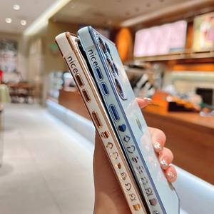 Funda blanda de silicona chapada en TPU con corazón de amor para <span class=keywords><strong>Samsung</strong></span> <span class=keywords><strong>Galaxy</strong></span> S22 Ultra S21 S20 FE A52 <span class=keywords><strong>A53</strong></span> S22 S21 <span class=keywords><strong>Plus</strong></span> A13 5G A12 - Product Image 3