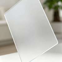 Film diffuseur optique en acrylique pour écran LCD LED rétroéclairé, feuille de diffusion de qualité optique, service de découpe, épaisseur 1 mm, format A4