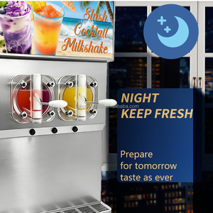 Machine à Granita Automatique Professionnelle à 3 Réservoirs – Prête à l'emploi pour Cocktails et Boissons Glacées - Product Image 5