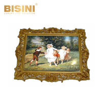 Peinture décorative exquise de fleurs de printemps, peinture décorative classique, peinture de style européen