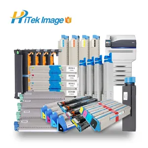 HiTek uyumlu OKI Pro 1050 1040 beyaz Toner kartuşu için c711wt 9542 pro9541 9431 C931 C941INTOPRINT SP1360S lazer yazıcı