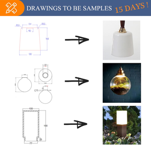 Frosted Opal White Ribbed Bell Glass <strong>Lamp</strong> Shade, Hand Blown Vertical Striped Replacement <strong>Lampshade</strong> <strong>for</strong> Pendant/Table Light - Product Image 5