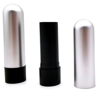 Baume à lèvres Silver Bullet de haute qualité personnalisable 4g Flip Top ABS Tube de cire buccale par le fabricant