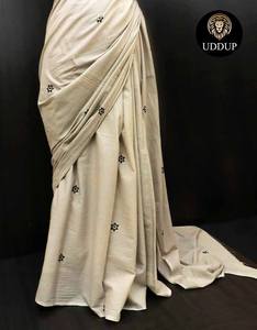 Qualité supérieure Nouvelle arrivée Main Bloc Imprimé Mul Coton Saree pour les femmes Utilisation de cadeaux Disponible à l'exportation en Inde - Product Image 5