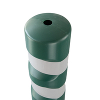 Barrière PE flexible de 29 pouces délinéateur réfléchissant Post Road Safety Warning Traffic Marker 75cm Spring Bollard for Highway Guard