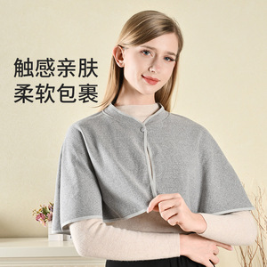 Allseason Warm Shoulder Protector For Women Postpartum <b>Neck</b> <b>Support</b> Gray Skin Solid Color Lightweight No Trace - Product Image 4