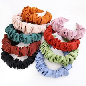 <span class=keywords><strong>MIO</strong></span> Lovely Lady Soft Fabric Scrunchie Diademas Banda para el cabello Diadema de belleza de moda para mujeres - Product Image 1
