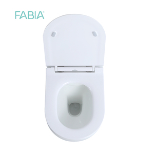 Sanitario Europeo de Cerámica con Certificación CE, Ahorro de Agua, Doble Descarga 3L/6L, Inodoro Suspendido con Sifón en P, <span class=keywords><strong>Cisterna</strong></span> Oculta, Diseño Moderno - Product Image 5