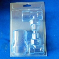 Boîte à clapet boîte d'emballage blister au détail pour tête de contrôle de température boîte d'emballage en plastique
