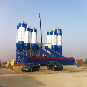 Ligne de production de béton sec Sinoma 50m/h avec mélangeur JS1000 et composants essentiels du moteur en promotion - Product Image 3