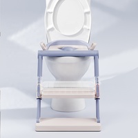 Pot de toilette pliable portable pour enfants avec échelle, installation gratuite