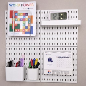 Étagère murale en plastique de qualité supérieure pour organisateur de <span class=keywords><strong>cuisine</strong></span> de salle de bain Solution de stockage efficace - Product Image 3