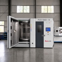 Machine de revêtement PVD entièrement automatique AsiaLink, système de placage ionique sous vide avec contrôle du gaz pour outils de précision