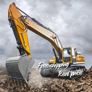 Escavadeira Heavy Duty 12ton 18ton 23ton Machine Earth-Moving Construction Nova Escavadeira Hidráulica Com Rodas-rastreador - Product Image 2