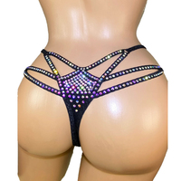 Etsy Source Factory Wholesale Plus Size Rhinestone Thongs