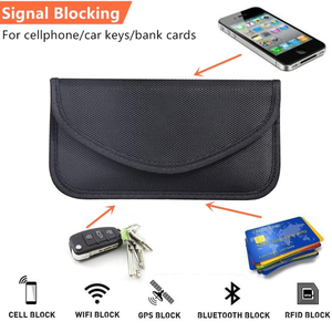 Étui Bloqueur de Signal pour Clé de Voiture Personnalisé, Sac Faraday pour Clé de Voiture, Blocage du Signal du Téléphone Portable WIFI/<span class=keywords><strong>GSM</strong></span>/LTE/NFC/RFID 3G 4G 5G - Product Image 3
